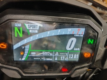 Kawasaki с 1000 SX -рамкой с документами 2023 + модуль зажигания стартового набора.