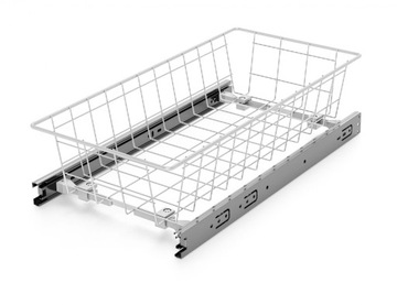 KOSZ DO SZAFY GARDEROBY W-2406-500C.P1 NOMET H-150 DO SZAFKI 50CM BIAŁY