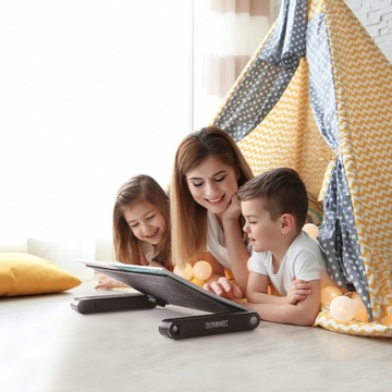 Duronic DML121 Подставка для ноутбука, стол, черный