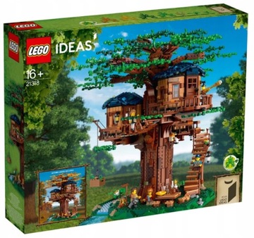 KLOCKI LEGO IDEAS 21318 DOMEK NA DRZEWIE PREZENT