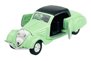 WELLY OLD TIMER 1938 PEUGEOT 402 ZIELONY 1:34 METALOWY NOWY MODEL