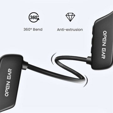 БЕСПРОВОДНЫЕ НАУШНИКИ СПОРТИВНЫЕ ИГРОВЫЕ НАУШНИКИ С КОСТНОЙ ПРОВОДИМОСТЬЮ X1