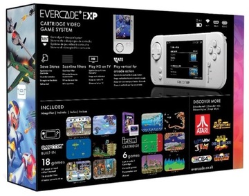ЖК-КОНСОЛЬ EVERCADE EXP 4,3 ДЮЙМА CAPCOM + IREM GAMES НОВИНКА