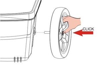 Садовая тележка LIGHT Черный HAGSEN 67L