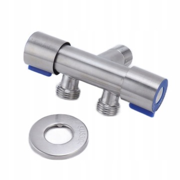 ДВОЙНОЙ КЛАПАН НЕРЖАВЕЮЩАЯ СТАЛЬ G1/2