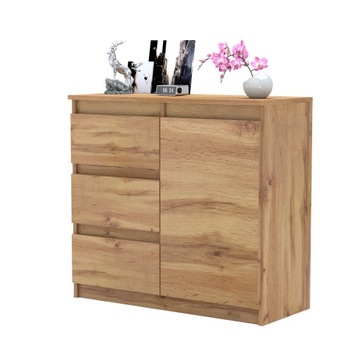 GOTOWA ZŁOŻONA Nowoczesna Komoda 80cm