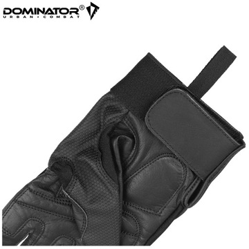 КОЖАНЫЕ ТАКТИЧЕСКИЕ ПЕРЧАТКИ Dominator, ЧЕРНЫЕ S