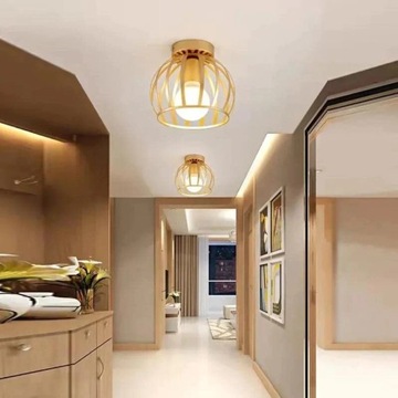 ПОТОЛОЧНЫЙ СВЕТИЛЬНИК В ВИНТАЖНОМ СТИЛЕ ДЛЯ ПРИХОЖЕЙ E27