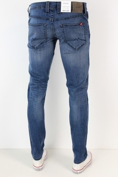 MUSTANG OREGON TAPERED SLIM SPODNIE JEANS _ W34 L30