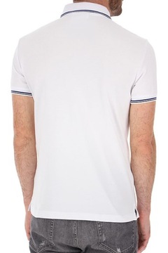 EMPORIO ARMANI markowa koszulka POLO męska WHITE M