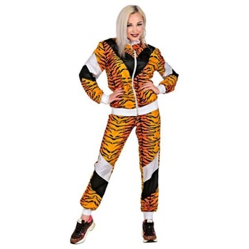 Апельсиновый спортивный костюм Tiger Disco 80 -х