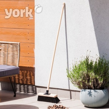 Miotła 30 cm szczotka ulicówka zmiotka ogrodowa do zamiatania YORK
