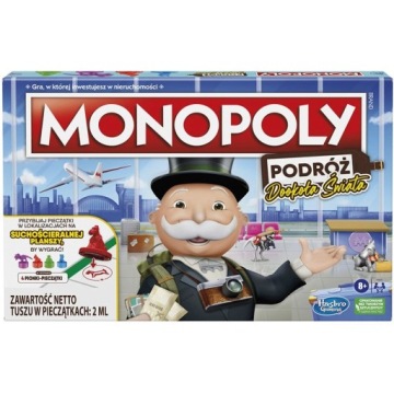 Игра МОНОПОЛИЯ ВОКРУГ МИРА F4007 PL версия