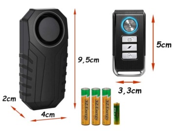 ВЕЛОСИПЕД СИГНАЛИЗАЦИЯ + ДИСТАНЦИОННАЯ охрана для ВЕЛОСИПЕДА, СКУТЕРА, МОТОРА СКУТЕРА