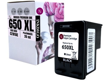 WYDAJNY TUSZ do DRUKARKI HP 650 XL - CZ101EP