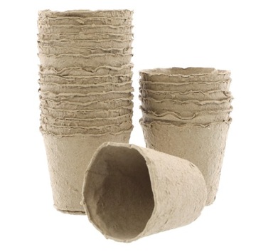 24 торфяных горшочка для рассады и маринования рассады