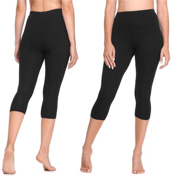 Бамбуковые ЛЕГГИНГИ 3/4 ЖЕНСКИЕ леггинсы XL/XXL