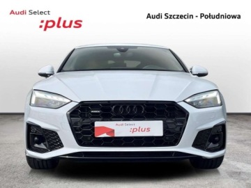 Audi A5 F5 Coupe Facelifting 2.0 40 TDI 204KM 2023 Audi A5 Sportback Hak Matrix Led Ogrzewana kierownica Fakura Vat 2.0, zdjęcie 7
