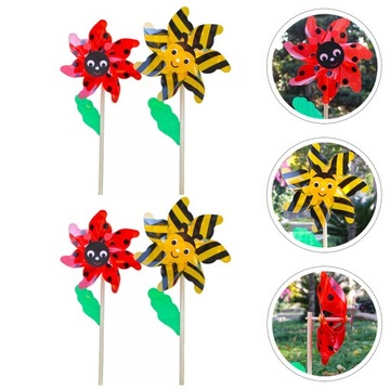 САДОВАЯ ВЕТРЯНАЯ МЕЛЬНИЦА, ДЕРЕВЯННЫЙ СТОЛБ, УКРАШИВАЕТ ДЕТЕЙ