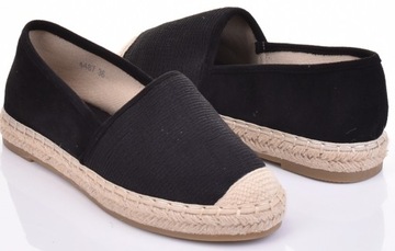 DAMSKIE ESPADRYLE ELEGANCKIE TENISÓWKI KLASYCZNE MODNE WYGODNE