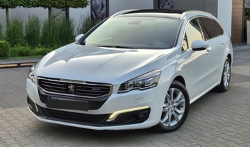 Peugeot 508 I 2017 Peugeot 508 SW 148tys km Full Led Navi Kamera Pano KeyLes Serwis BiałaPerła, zdjęcie 37