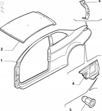 DRŽÁK VÝZTUHA PRAVÝ ZADNÍ ALFA ROMEO GT 03-10