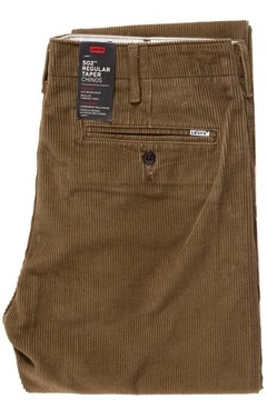 Męskie spodnie materiałowe Levi's 502 REGULAR TAPER W30 L34