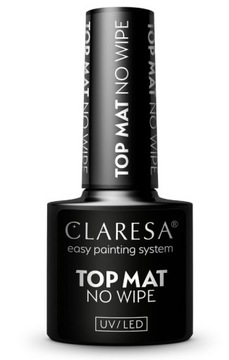 CLARESA TOP MATT HYBRYDA NO WIPE UV/LED 5ML