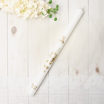 ПРИЧАСТНИЧЕСКАЯ СВЕЧА, ручная работа, различные узоры