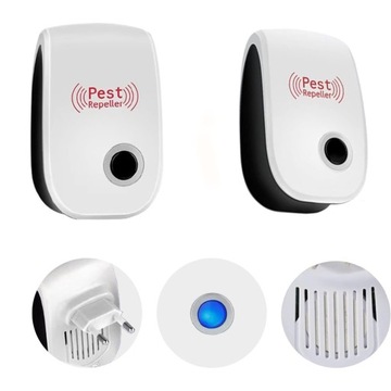4X ОТПУСКАТЕЛЬ НАСЕКОМЫХ ГРЫЗУНОВ МЫШИ КОМАРЫ НАСЕКОМЫЕ УЛЬТРАЗВУКОВОЙ ДЛЯ КОНТАКТА