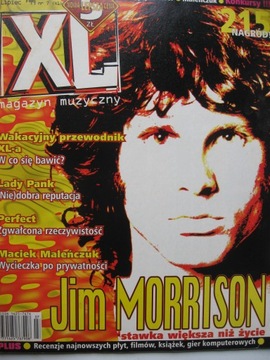 XL Magazyn Muzyczny. Jim Morrison, Lady Punk, Perfect 7/99