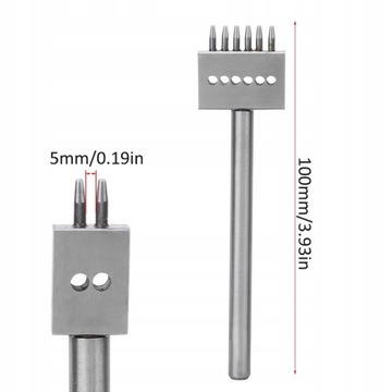 Narzędzie do skóry Dziurkacz 1cm