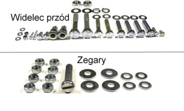 Оцинкованные винты для рамы, класс 8,8 Jawa 350 634 - 4motor