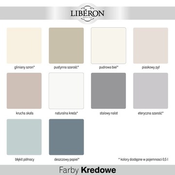 Liberon farba kredowa gliniany szron 0,5L