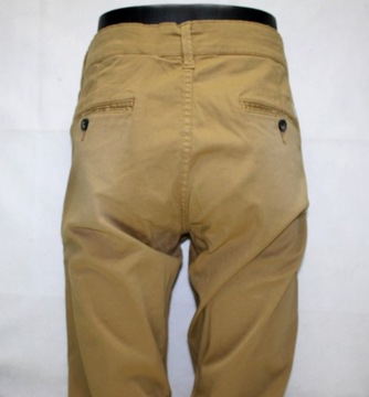 Pepe Jeans - spodnie męskie PM210564C342 Chino beżowe oryginalne - W36/L32
