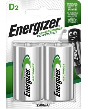 Akumulator Energizer R20 2500 mAh 2 szt.