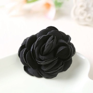 Broszka kwiatowa Koreańska tkanina lniana