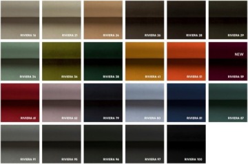 MATERIAŁ WELUR AKSAMIT RIVIERA 87 TURKUS TKANINA NA OBICIA VELVET PLUSZ