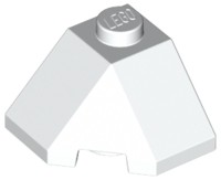 LEGO 13548 Biały narożnik 2x2 1szt