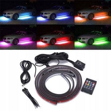 ОСВЕЩЕНИЕ ШАССИ RGB СВЕТОДИОДНЫЕ ЛЕНТЫ НЕОНОВЫЙ ТЮНИНГ