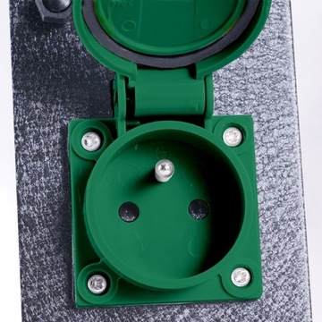 САДОВЫЙ СТОЛБ 4 ГЕРМЕТИЧНЫЕ РОЗЕТКИ 230В