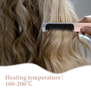 Выпрямитель для волос фиолетового цвета