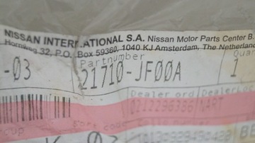 NISSAN GTR 21710-JF00A NÁDOBKA VYROVNÁVACÍ