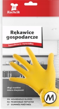Rękawice gospodarcze M KUCHCIK - 1 para.