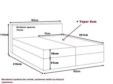 Париж 180x200 Обитая кровать
