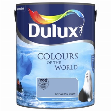 DULUX KOLORY ŚWIATA 5L - Bezkresny ocean