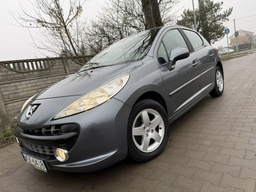Peugeot 207 Hatchback 5d 1.4 VTi 95KM 2009 Peugeot 207 1.4B 2009r Climatronic 5-Drzwi Serwis