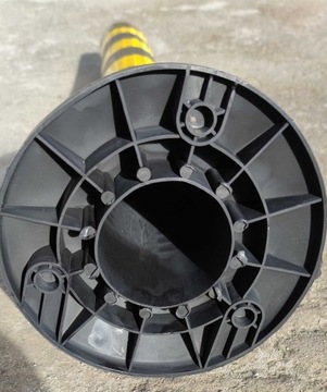 Гибкий, светоотражающий, блокирующий дорожный столбик, 75 см.