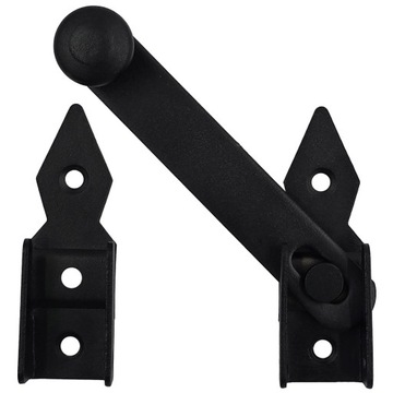 ЗАЩЕЛКА ДЛЯ САДОВЫХ КАЛИТ ЧЕРНАЯ WOGO 120 DOMAX