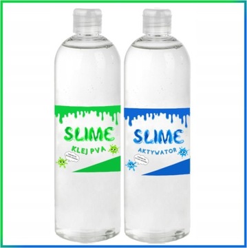 НАБОР SLIME XXL 13в1 КЛЕЙ ПВА ДЛЯ ИЗГОТОВЛЕНИЯ КЛЕЕВ В ПОДАРОК